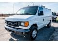 2007 Oxford White Ford E Series Van E350 Super Duty Commercial  photo #8