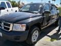 Brilliant Black 2008 Dodge Dakota ST Crew Cab