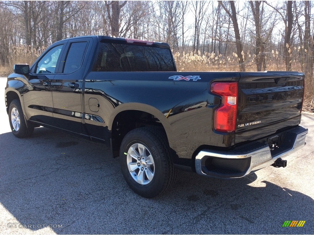 2019 Silverado 1500 LT Double Cab 4WD - Black / Jet Black photo #4