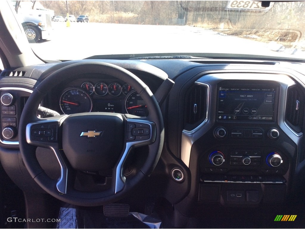 2019 Silverado 1500 LT Double Cab 4WD - Black / Jet Black photo #12