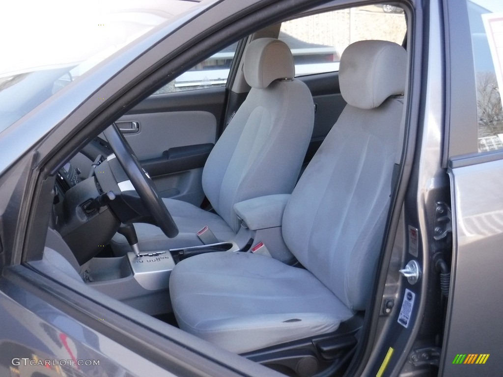 2009 Elantra GLS Sedan - Carbon Gray / Gray photo #10