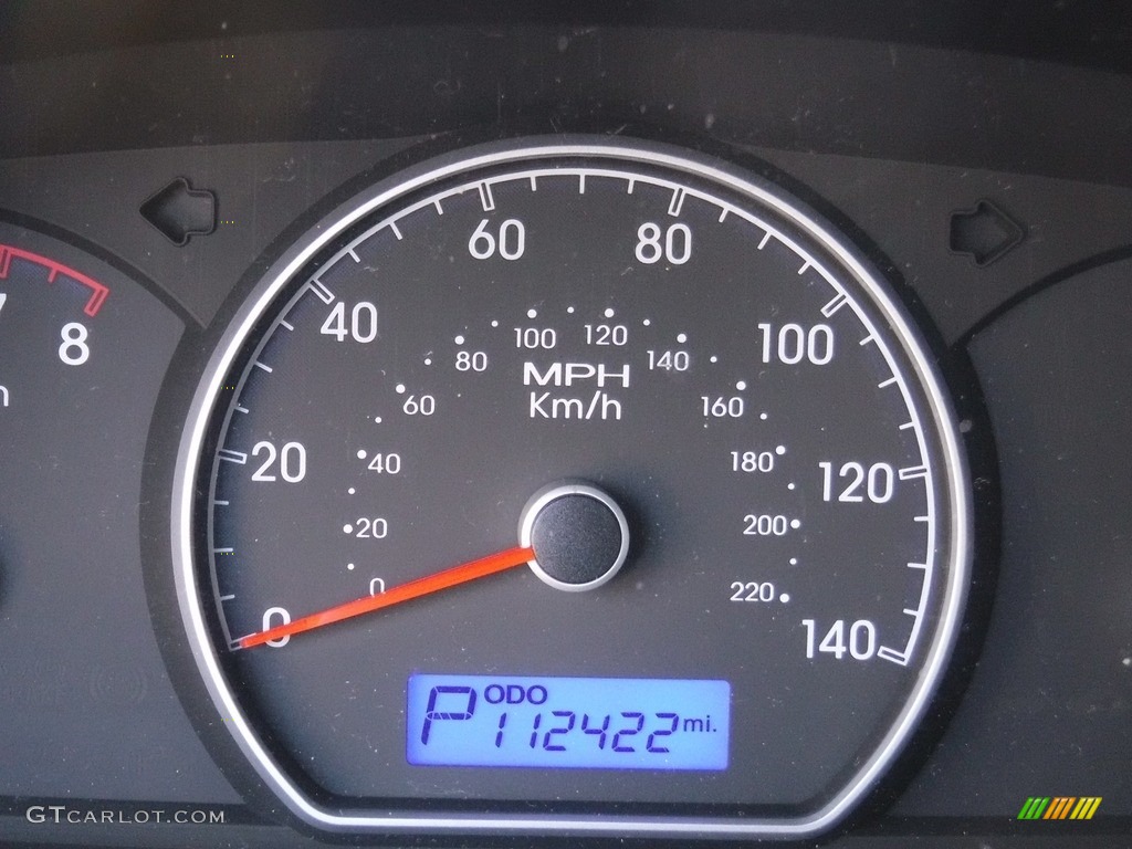 2009 Elantra GLS Sedan - Carbon Gray / Gray photo #20