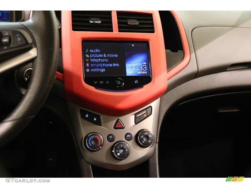 2013 Sonic LT Sedan - Victory Red / Jet Black/Dark Titanium photo #9
