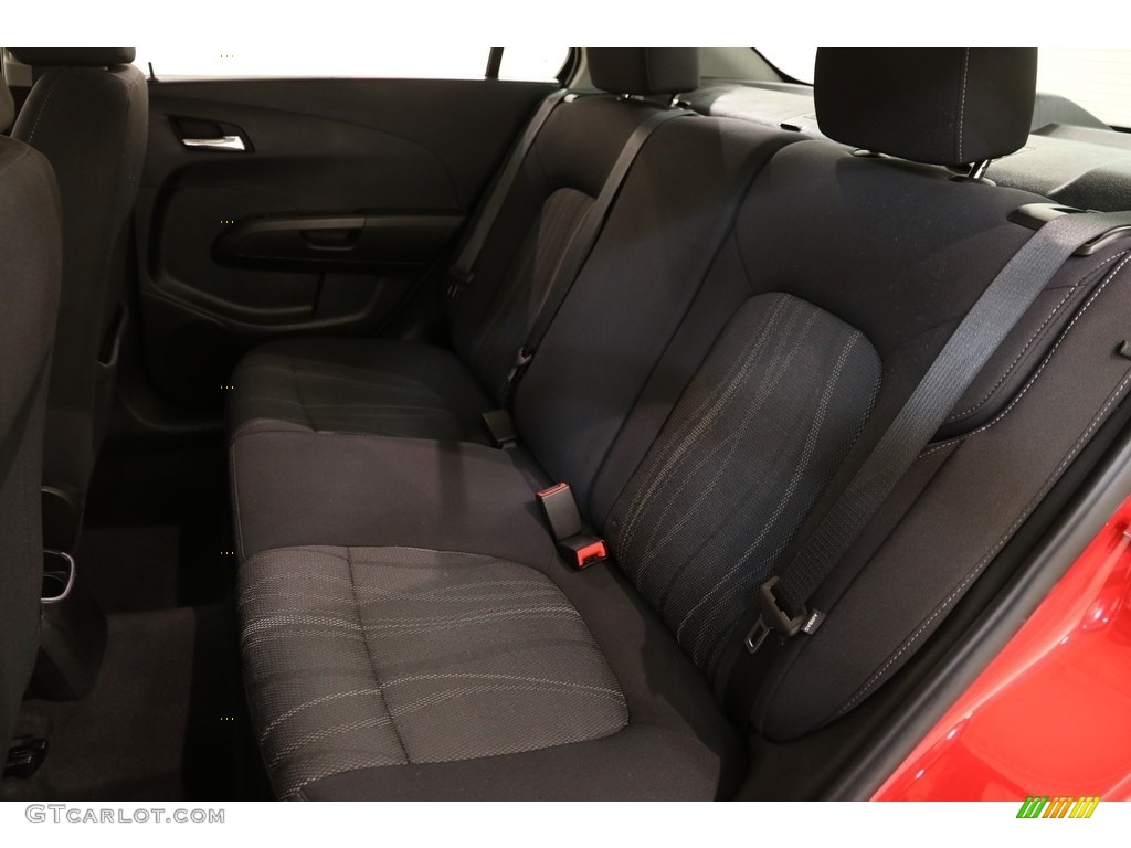 2013 Sonic LT Sedan - Victory Red / Jet Black/Dark Titanium photo #16