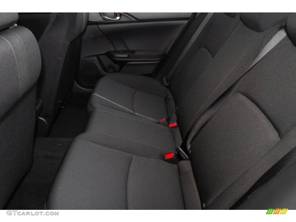 2019 Civic LX Hatchback - Sonic Gray Pearl / Black photo #7