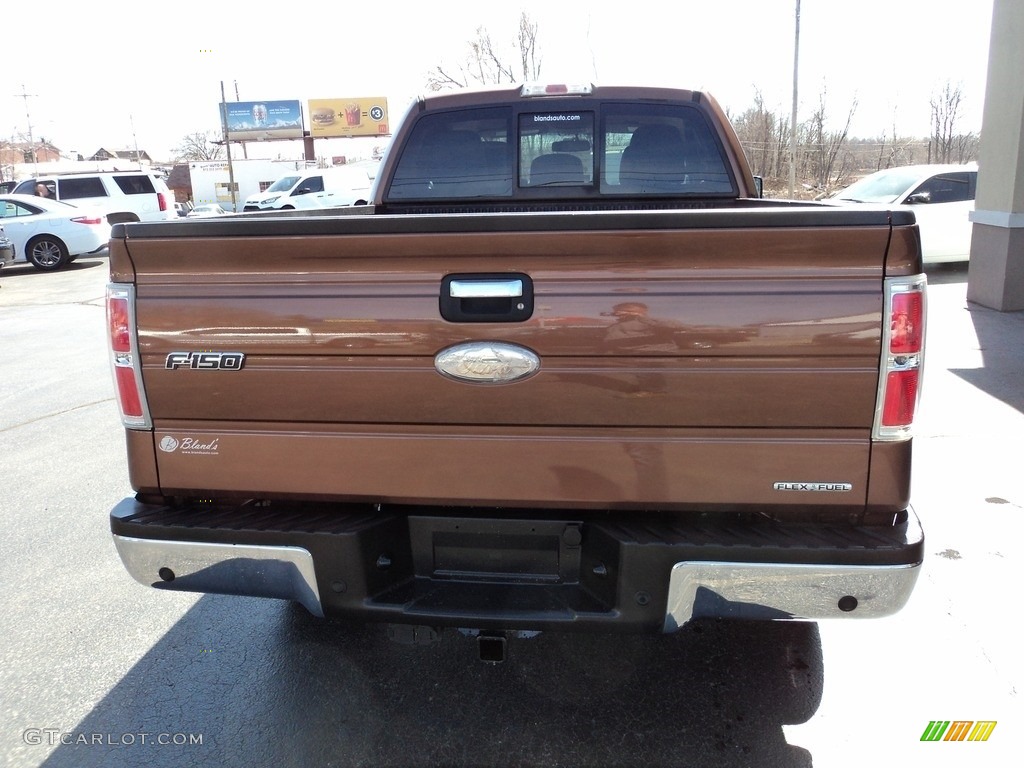 2011 F150 XLT SuperCab 4x4 - Golden Bronze Metallic / Pale Adobe photo #31