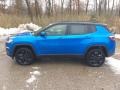 2019 Laser Blue Pearl Jeep Compass Altitude 4x4  photo #3