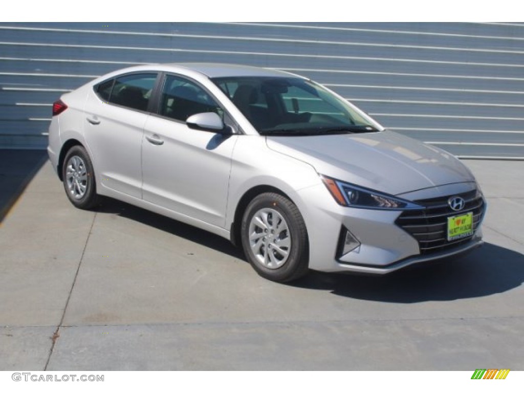 2019 Elantra SE - Symphony Silver / Gray photo #2