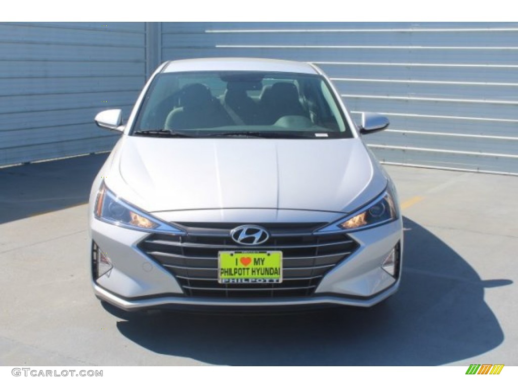 2019 Elantra SE - Symphony Silver / Gray photo #3