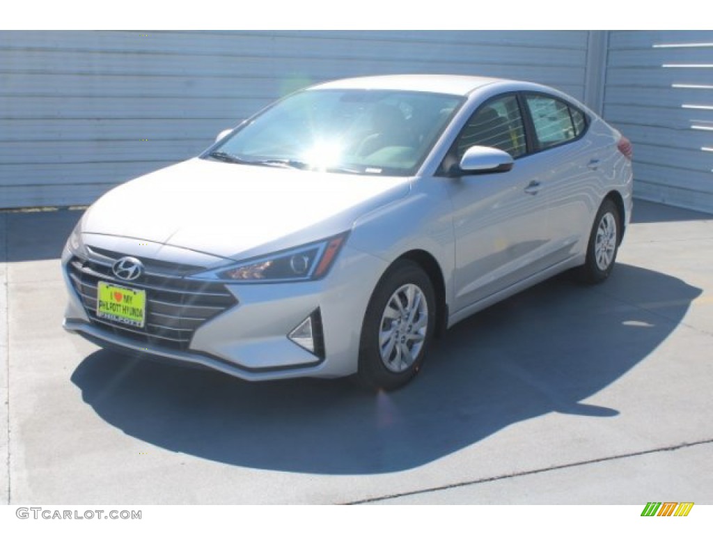 2019 Elantra SE - Symphony Silver / Gray photo #4