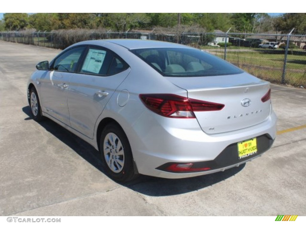 2019 Elantra SE - Symphony Silver / Gray photo #6
