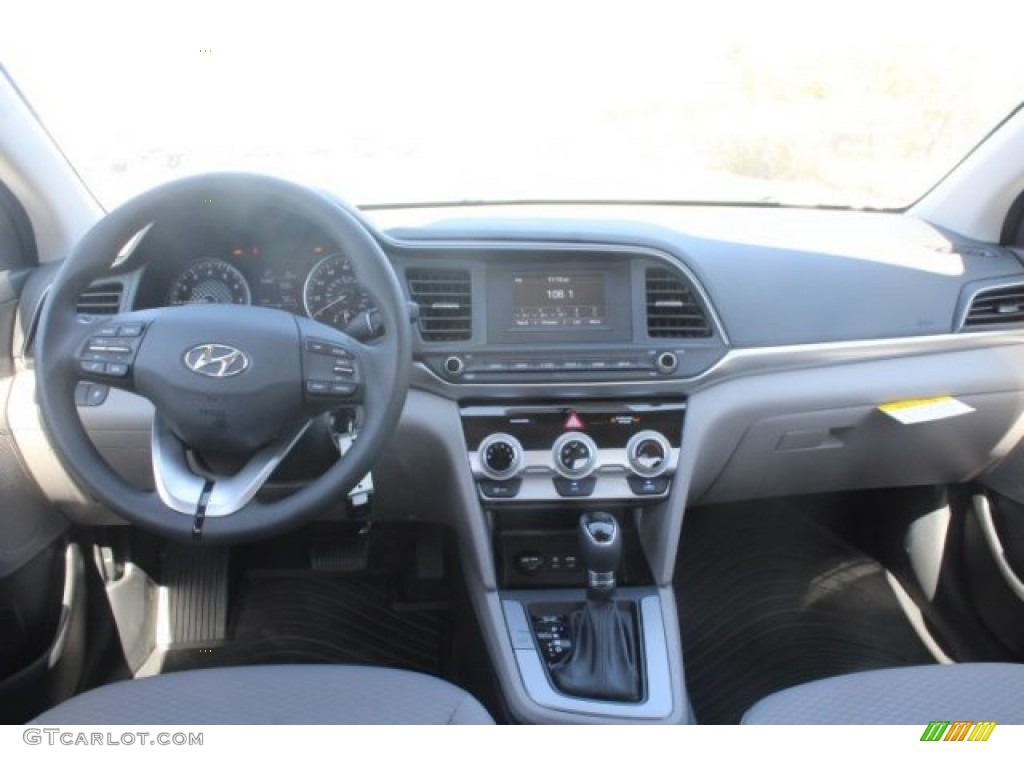 2019 Elantra SE - Symphony Silver / Gray photo #18
