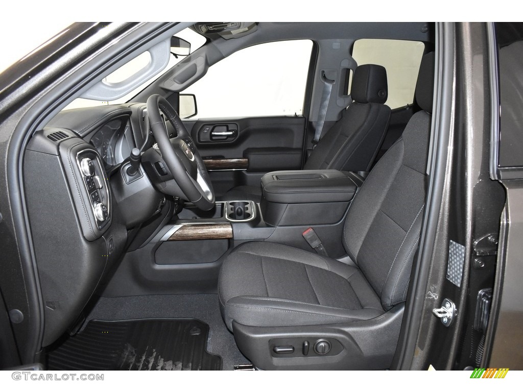 2019 Sierra 1500 Elevation Double Cab 4WD - Smokey Quartz Metallic / Jet Black photo #6