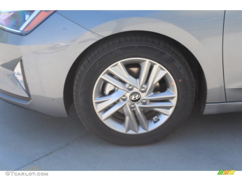 2019 Elantra SEL - Galactic Gray / Gray photo #5