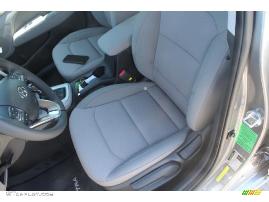 2019 Elantra SEL - Galactic Gray / Gray photo #10