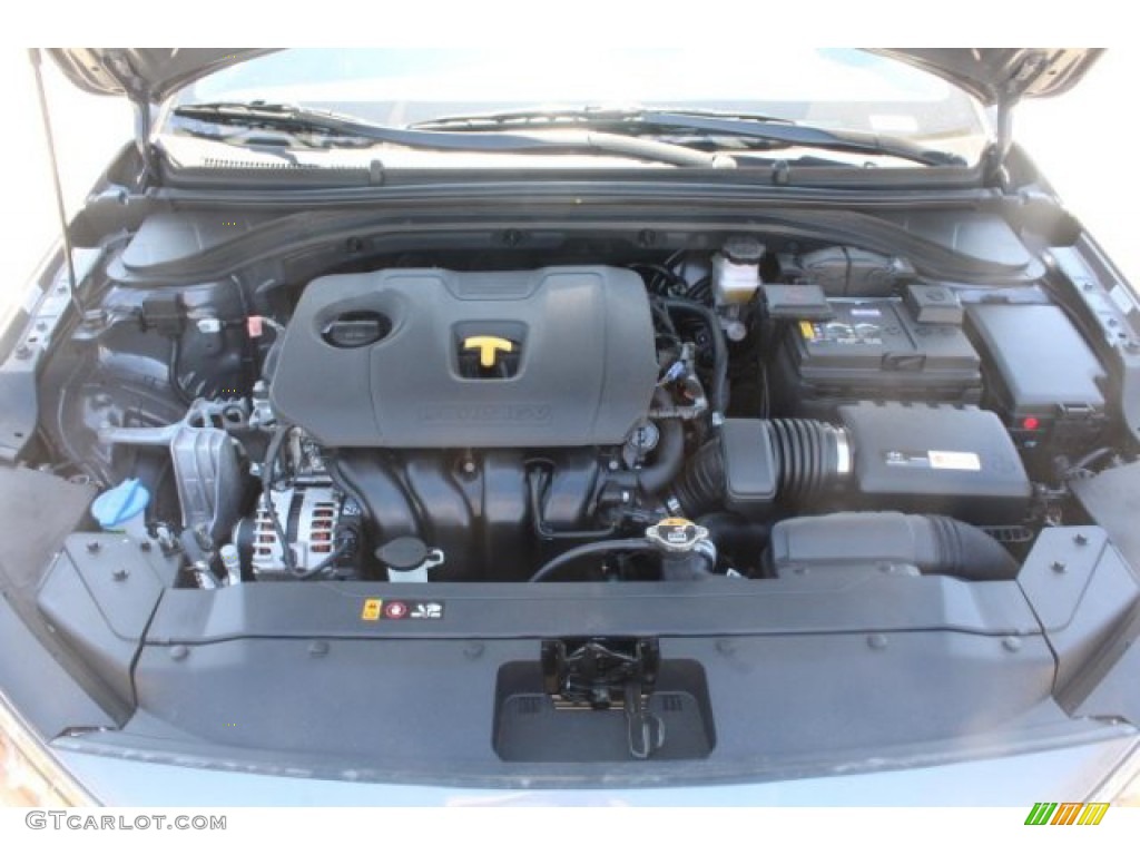 2019 Elantra SEL - Galactic Gray / Gray photo #21