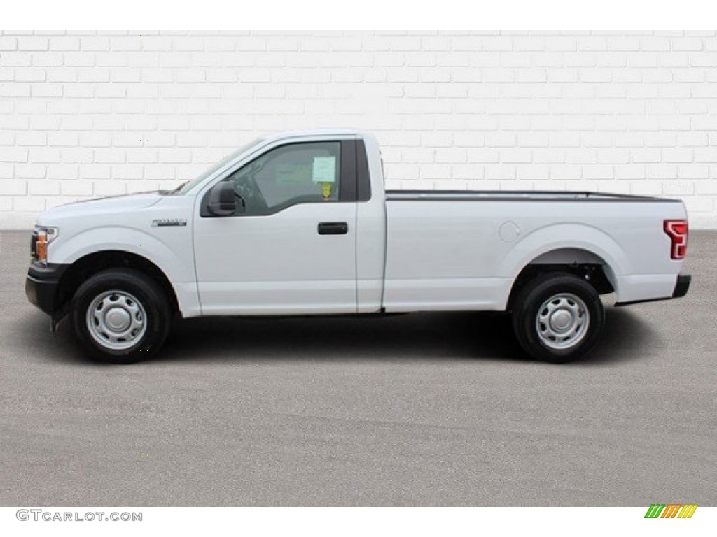 2019 F150 XL Regular Cab - Oxford White / Earth Gray photo #5