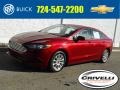 2017 Ruby Red Ford Fusion S  photo #1