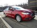 2017 Ruby Red Ford Fusion S  photo #5