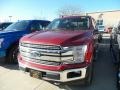2019 Ruby Red Ford F150 Lariat SuperCrew 4x4  photo #1
