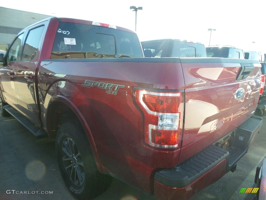 2019 F150 XLT SuperCrew 4x4 - Ruby Red / Black photo #3