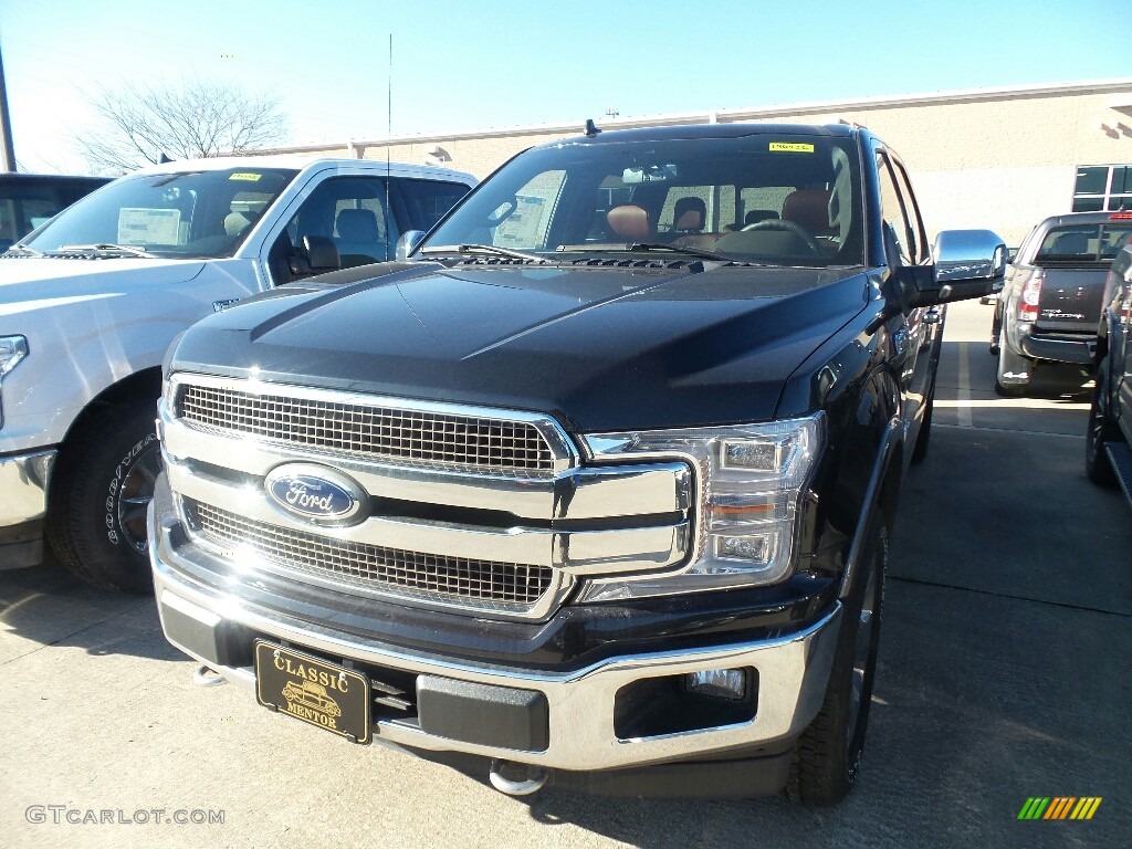 2019 F150 King Ranch SuperCrew 4x4 - Agate Black / King Ranch Kingsville/Java photo #1