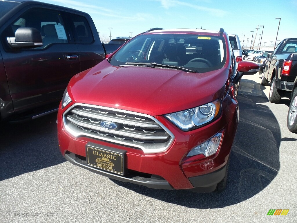 2019 EcoSport SE - Ruby Red Metallic / Ebony Black photo #1