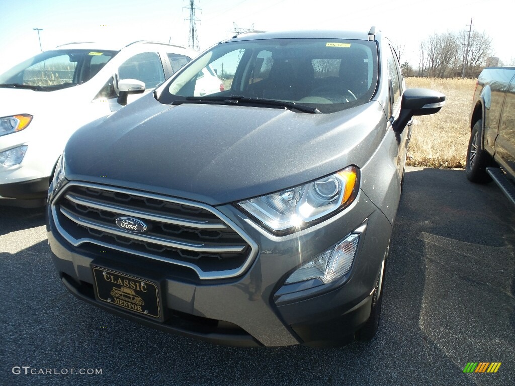 2019 EcoSport SE - Smoke Metallic / Ebony Black photo #1