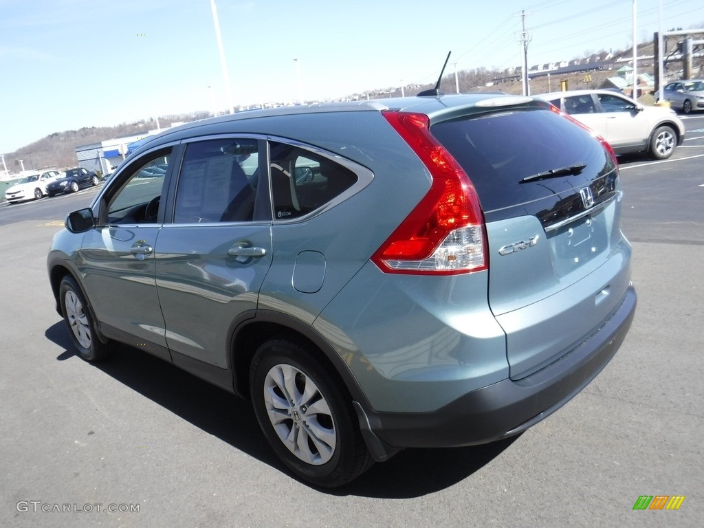 2012 CR-V EX-L 4WD - Opal Sage Metallic / Beige photo #8