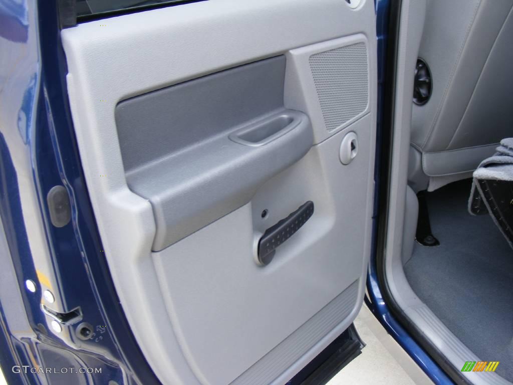 2008 Ram 1500 Lone Star Edition Quad Cab - Patriot Blue Pearl / Medium Slate Gray photo #28