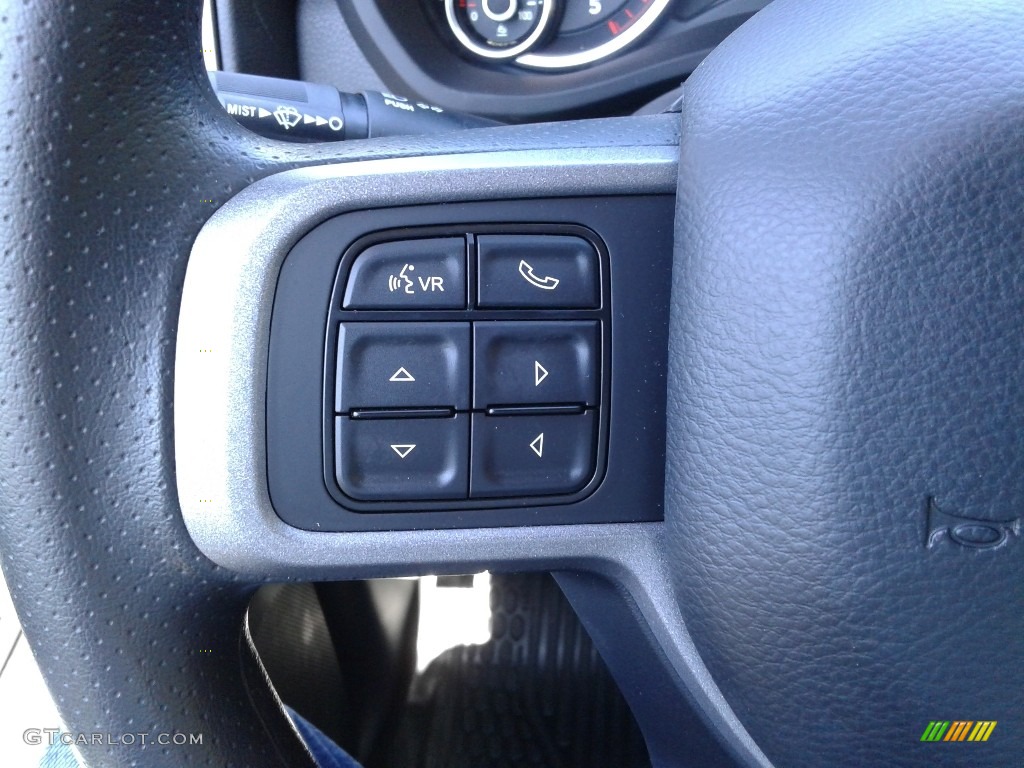2019 Ram 4500 Tradesman Regular Cab 4x4 Chassis Black/Diesel Gray Steering Wheel Photo #132568034