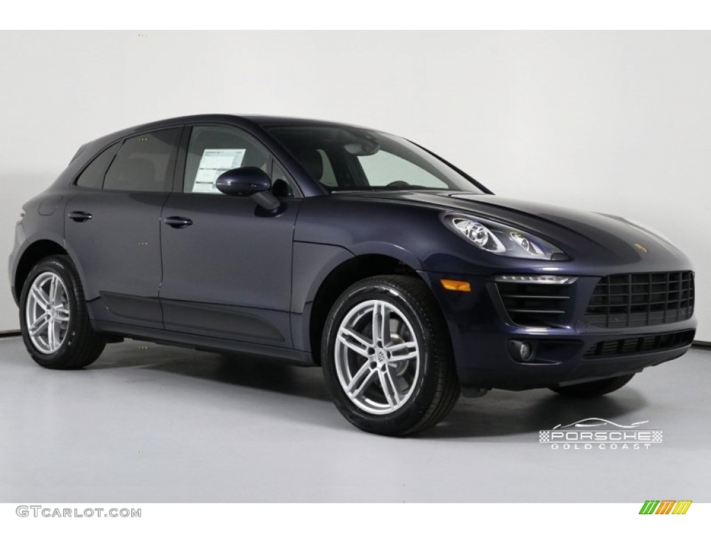 2018 Macan  - Night Blue Metallic / Black photo #1