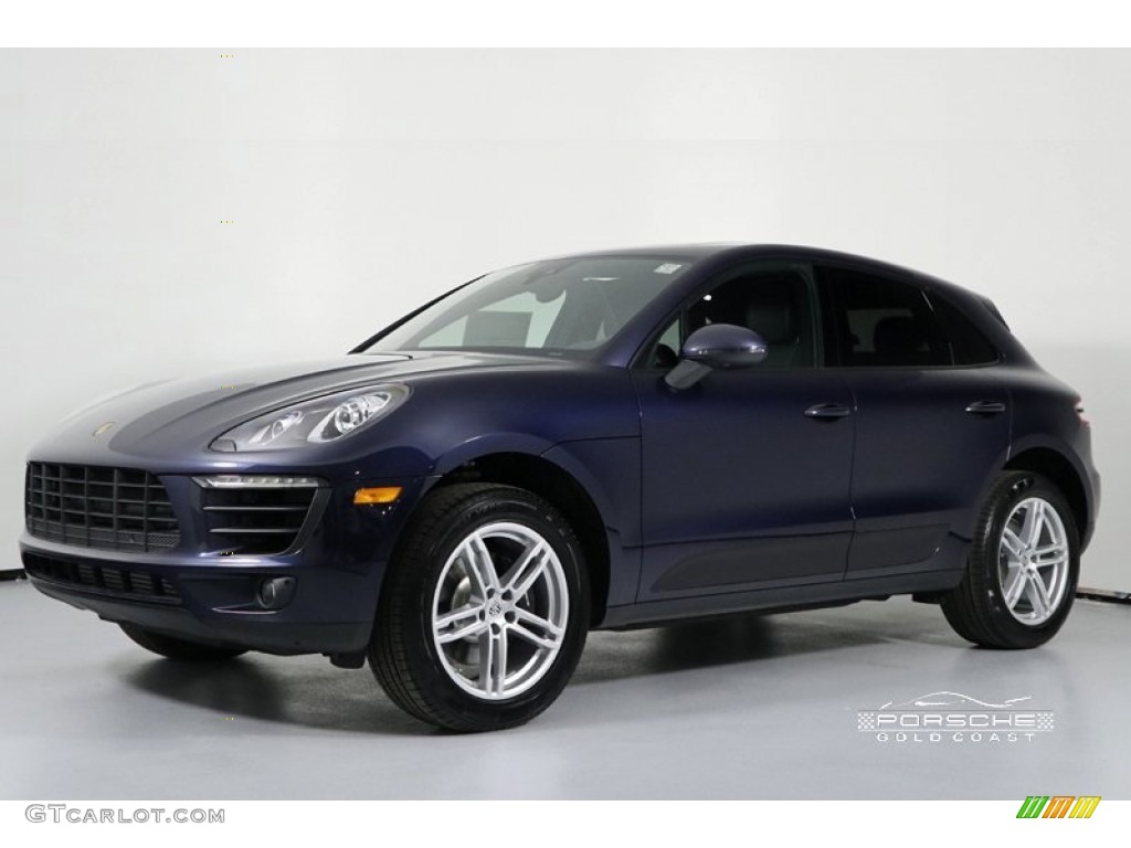 2018 Macan  - Night Blue Metallic / Black photo #3