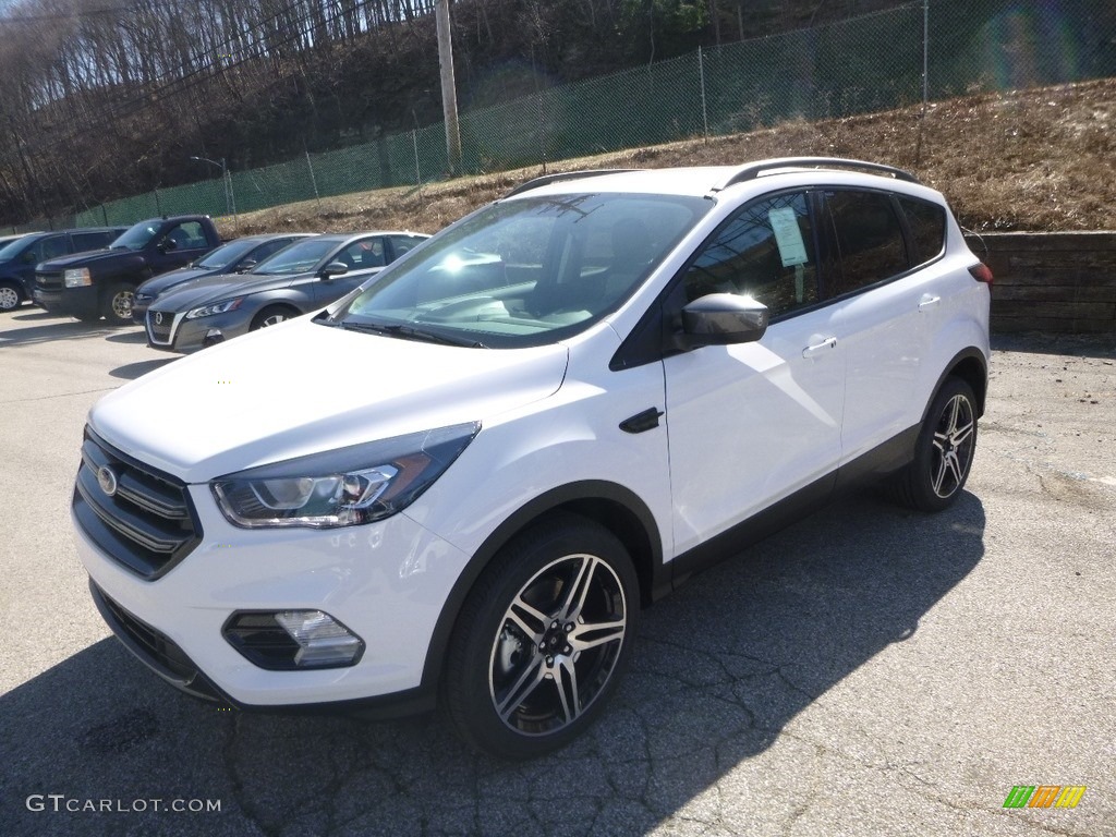 2019 Escape SEL 4WD - Oxford White / Chromite Gray/Charcoal Black photo #5