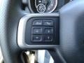 Black/Diesel Gray 2019 Ram 3500 Tradesman Crew Cab 4x4 Chassis Steering Wheel