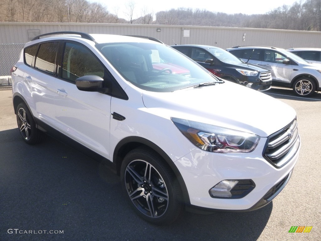 2019 Escape SEL 4WD - Oxford White / Chromite Gray/Charcoal Black photo #3