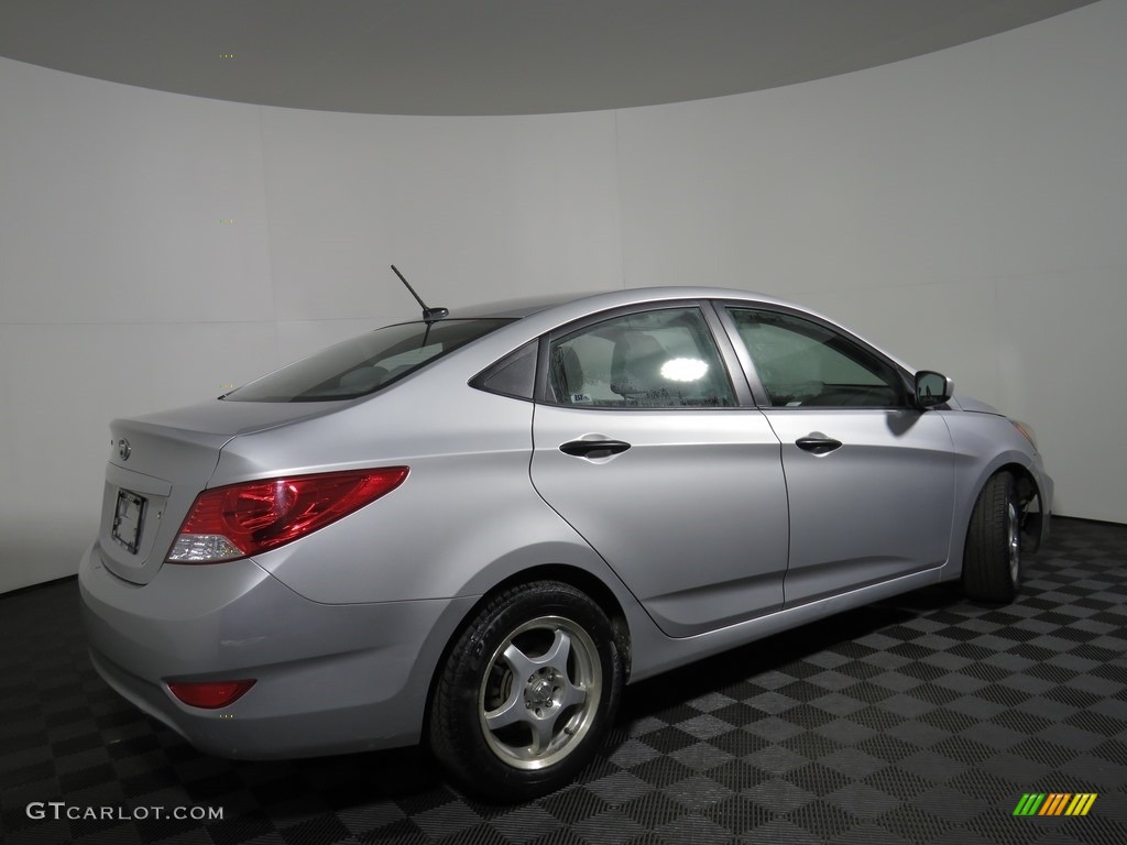 2012 Accent GLS 4 Door - Ironman Silver / Gray photo #8