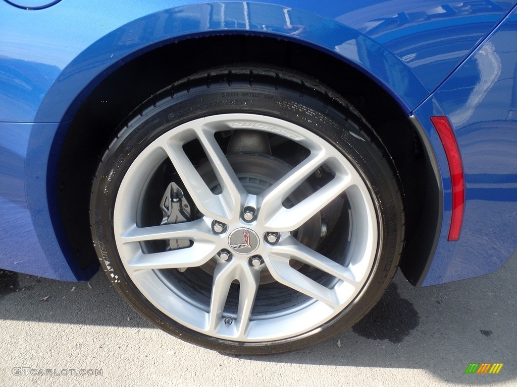 2019 Corvette Stingray Convertible - Elkhart Lake Blue Metallic / Gray photo #15