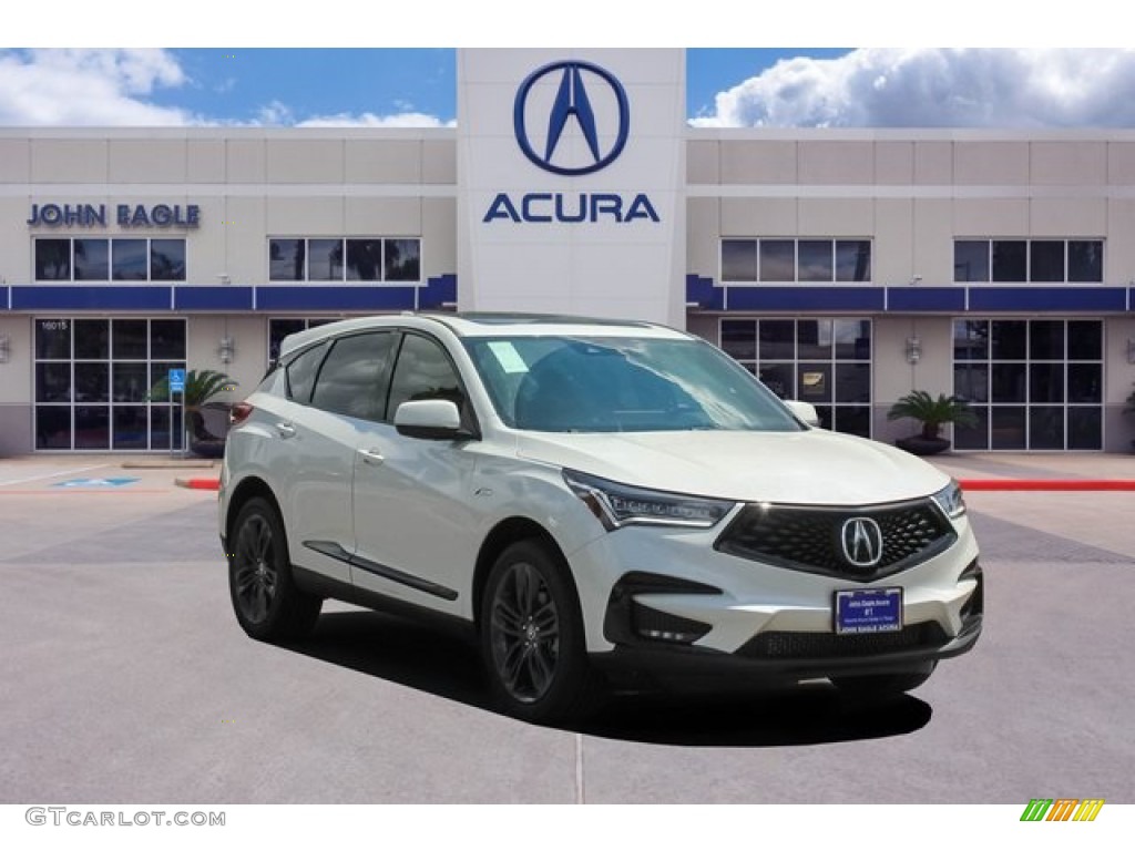 White Diamond Pearl Acura RDX