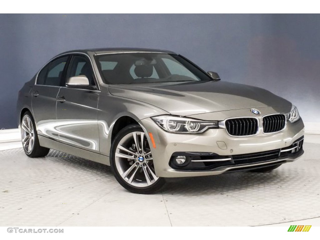 2018 3 Series 330i Sedan - Platinum Silver Metallic / Black photo #14