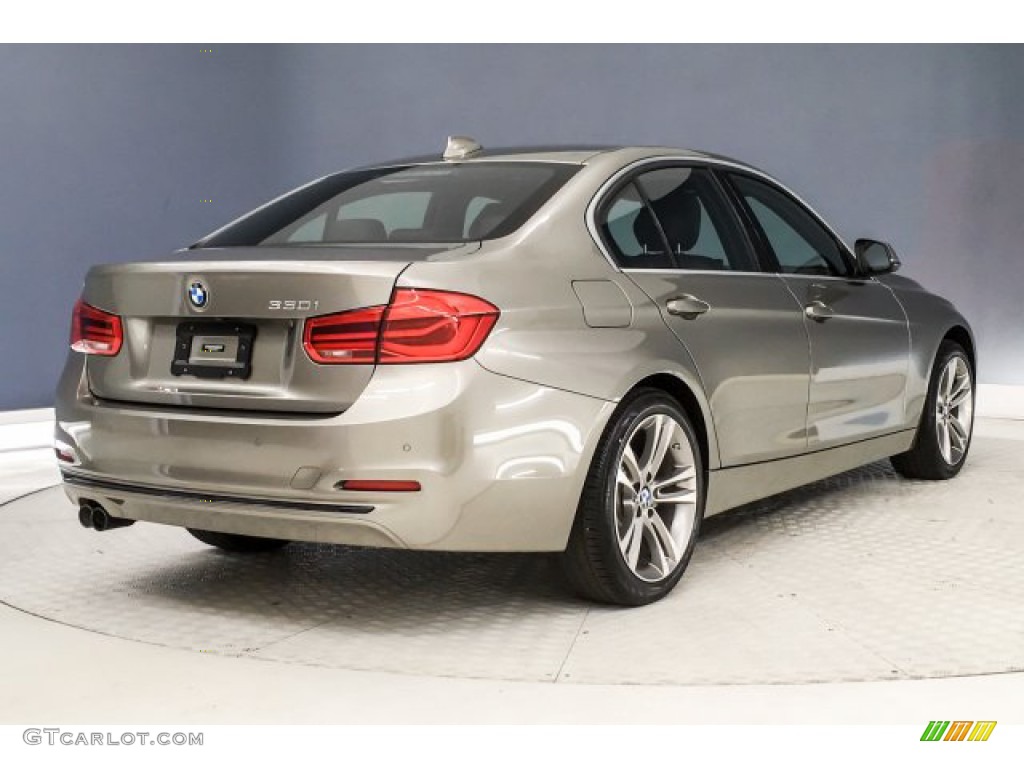 2018 3 Series 330i Sedan - Platinum Silver Metallic / Black photo #17