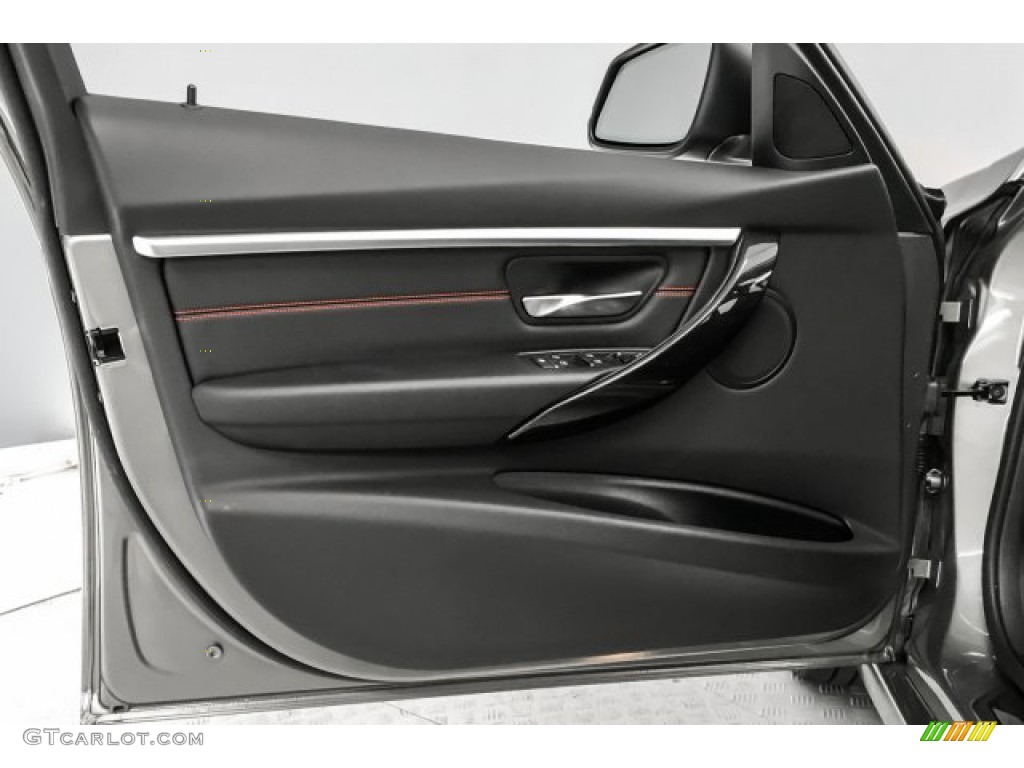 2018 3 Series 330i Sedan - Platinum Silver Metallic / Black photo #24