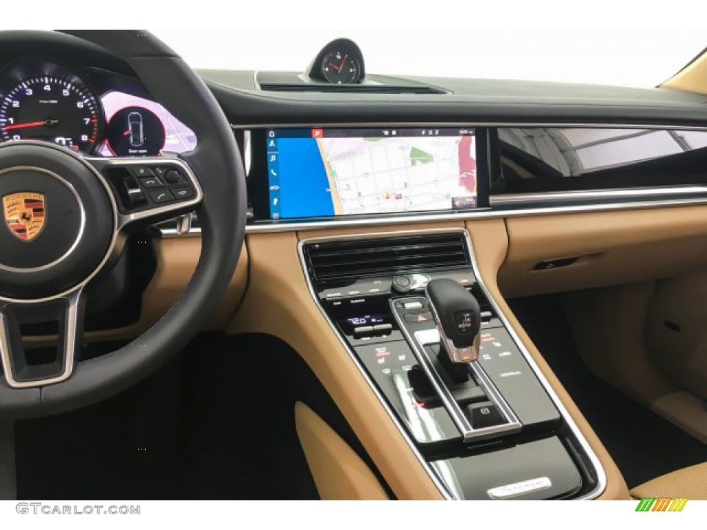 2018 Panamera 4 - White / Black/Luxor Beige photo #5