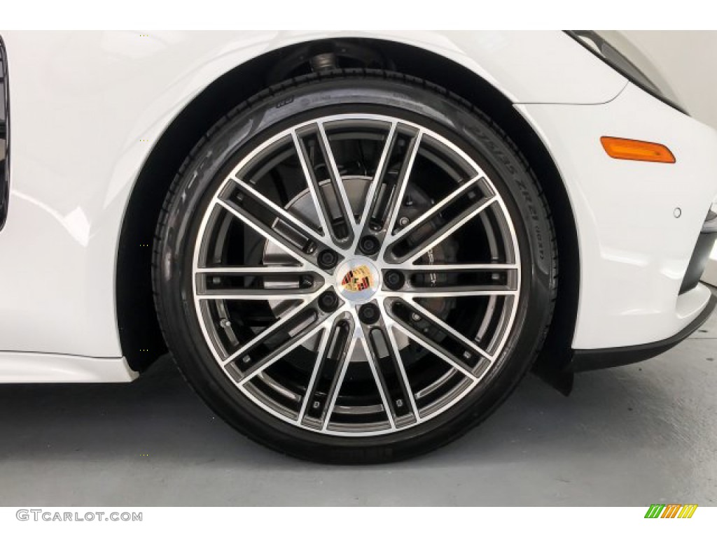 2018 Panamera 4 - White / Black/Luxor Beige photo #7