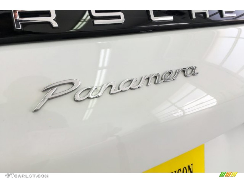 2018 Panamera 4 - White / Black/Luxor Beige photo #8