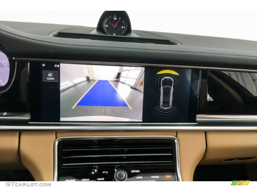 2018 Panamera 4 - White / Black/Luxor Beige photo #22