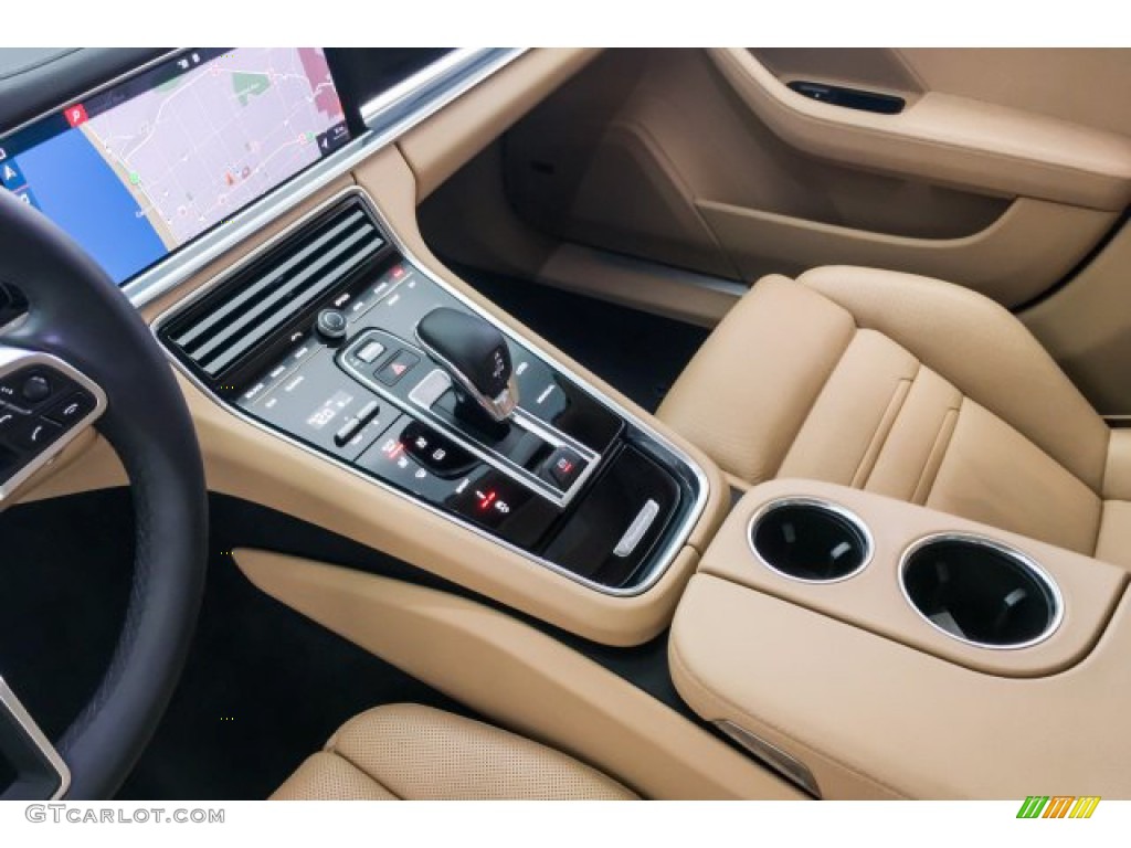 2018 Panamera 4 - White / Black/Luxor Beige photo #24