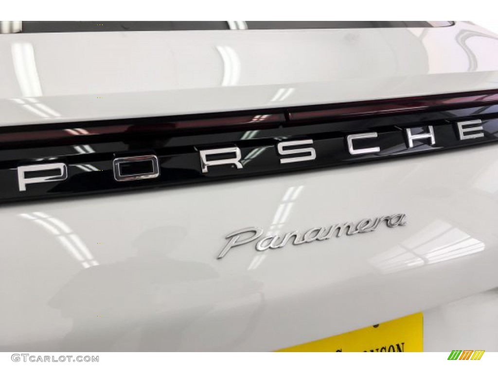 2018 Panamera 4 - White / Black/Luxor Beige photo #28