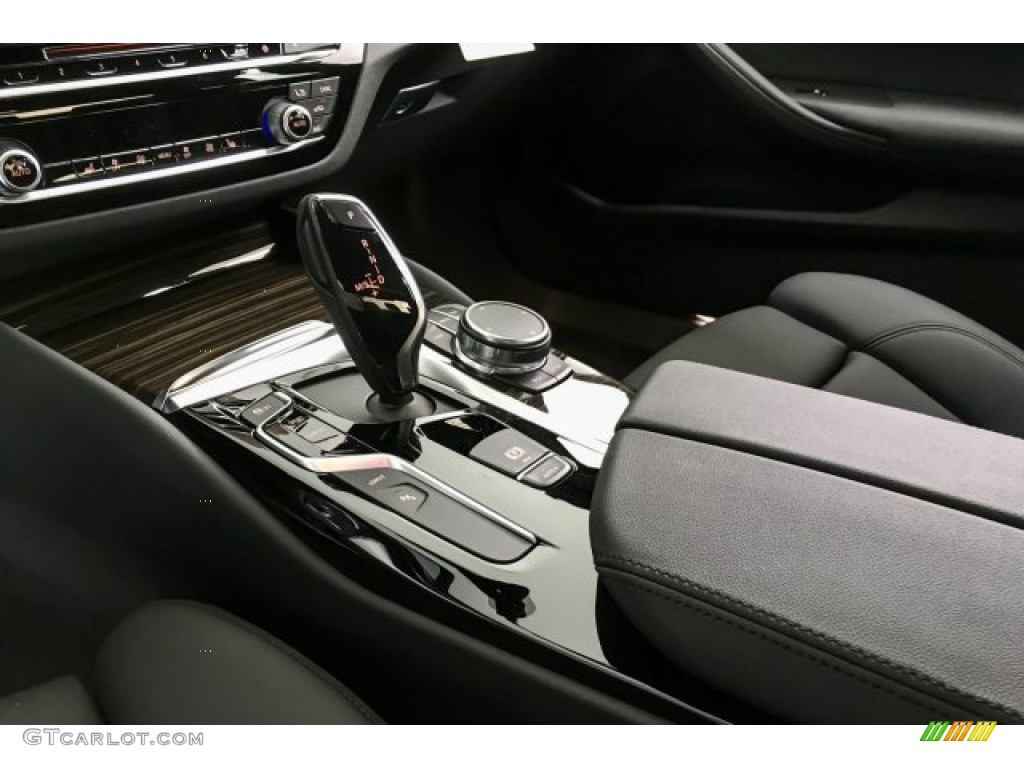 2019 5 Series 530e iPerformance Sedan - Glacier Silver Metallic / Black photo #7