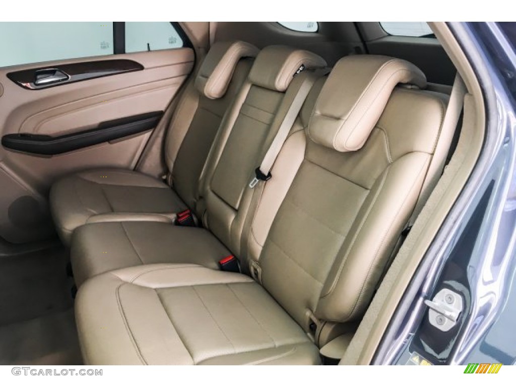 2013 ML 350 4Matic - Steel Grey Metallic / Almond Beige photo #17